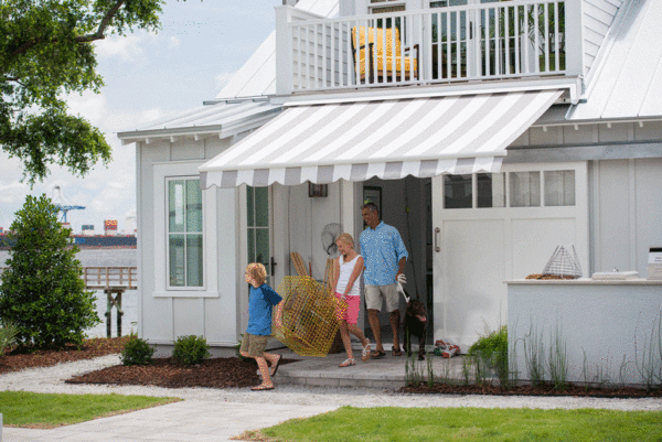 Sunsetter Vista, Motorized and Manual Replacement with Sunbrella Fabric Awnings