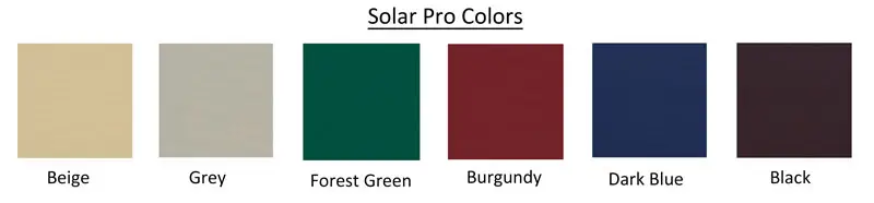 Sunsetter Fabric Colors