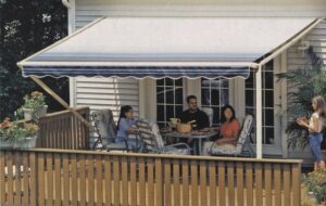 Can I change the fabric on a Sunsetter awning