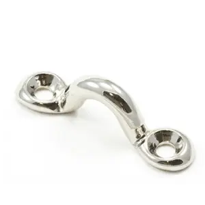 Marine Grade Nickel Plated Brass Eye Strap