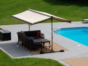 Sunsetter Oasis Replacement Sunbrella fabric awning covers