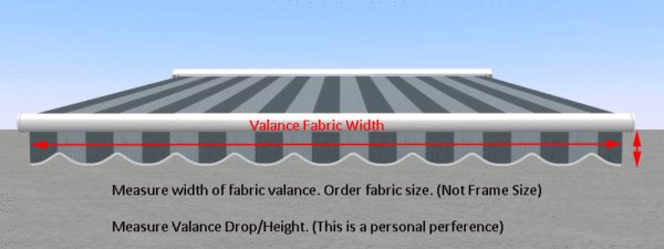 Retractable-valance