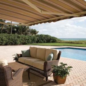 Sunsetter retractable XL motorized XL replacement (solar pro & sunbrella) fabric awning covers