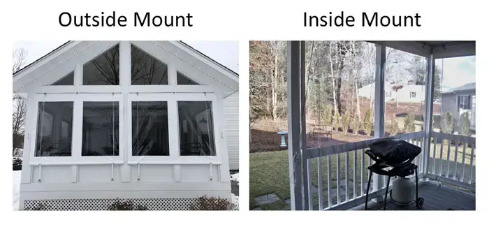 Outside Or Inside Mounting