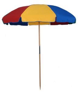 Beach Umbrella Life Guard Style