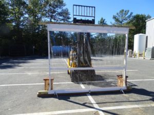 Porch Enclosure Wind Load Test