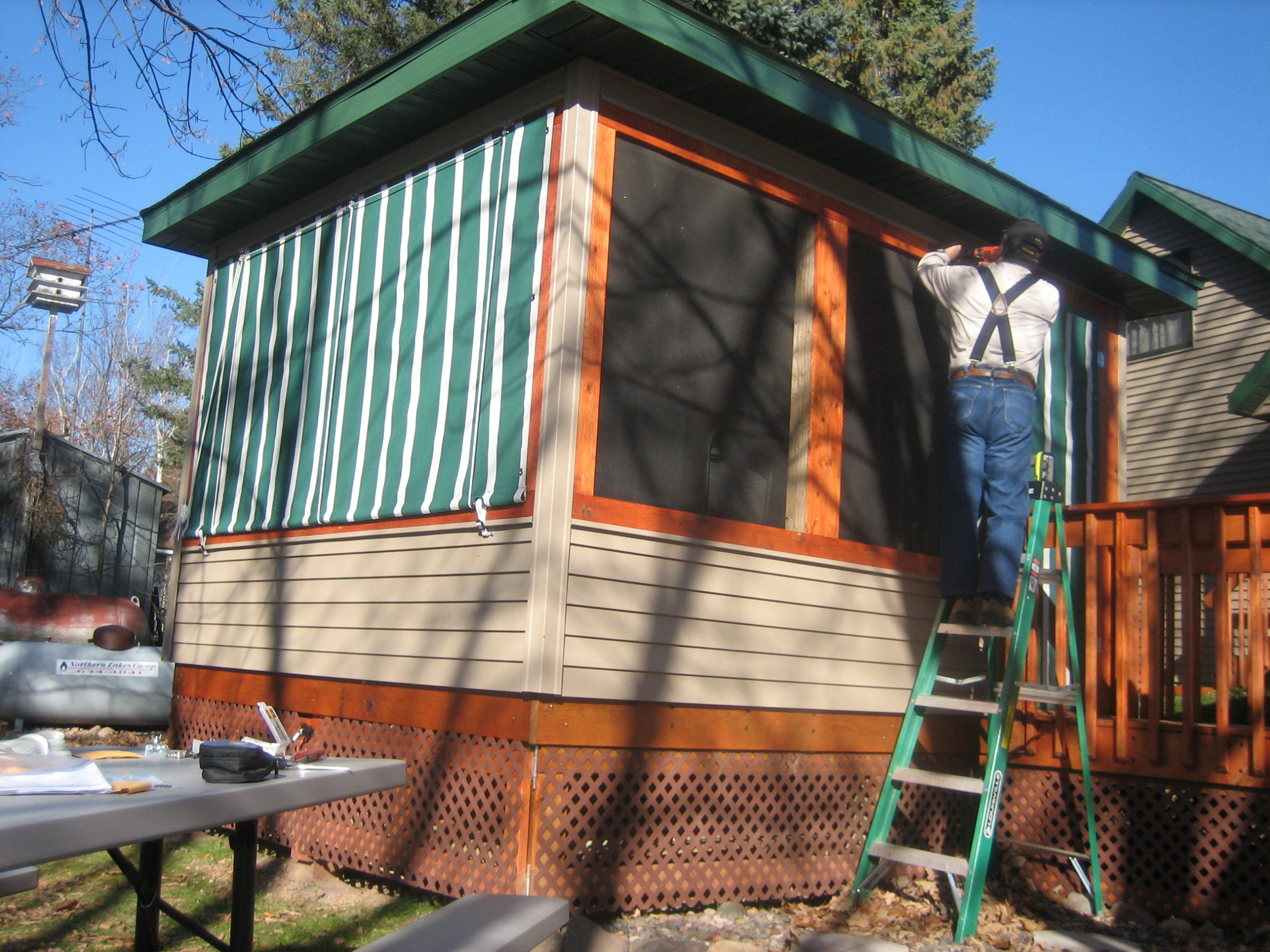 Canvas Porch Enclosure