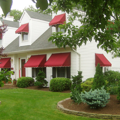 Replacement fabric for window awnings