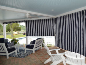 outdoor porch curtains waterproof & windproof