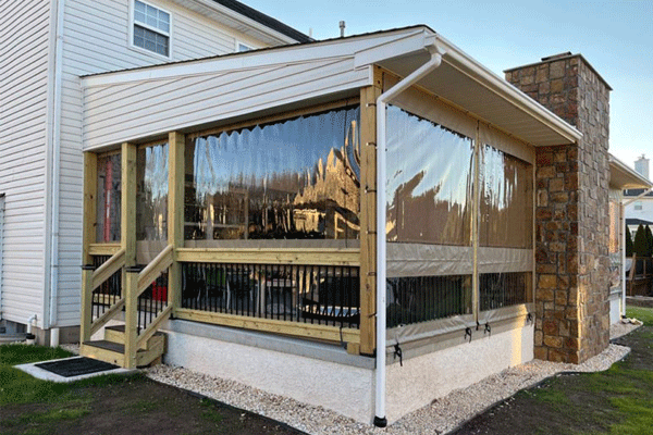 Porch Protection Curtains