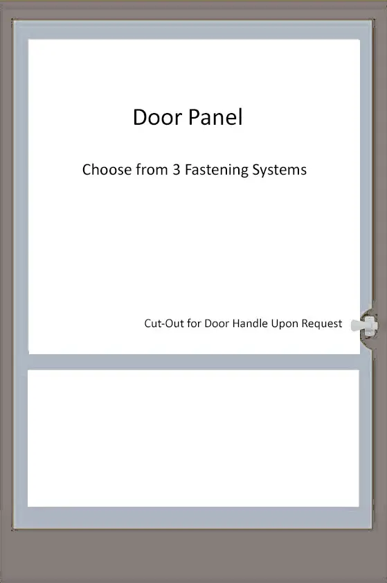 Clear Door Panel