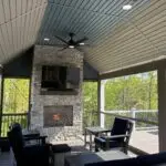 Clear Vinyl Roll Up Curtains