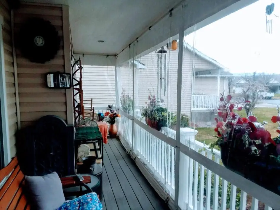 Front Porch Vinyl Porch Enclosure