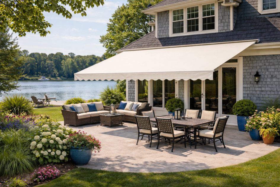 retractable awning replacement fabric illinois