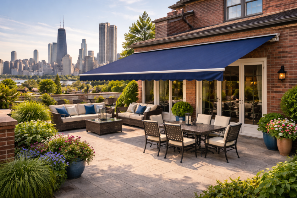 retractable awning illinois