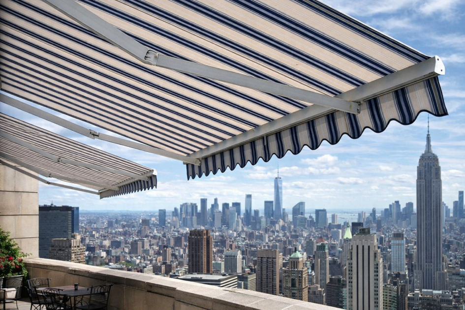 retractable awning fabric New York